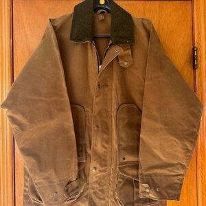 Filson Tin cloth waxed canvas Field Jacket -660N-  Size Large